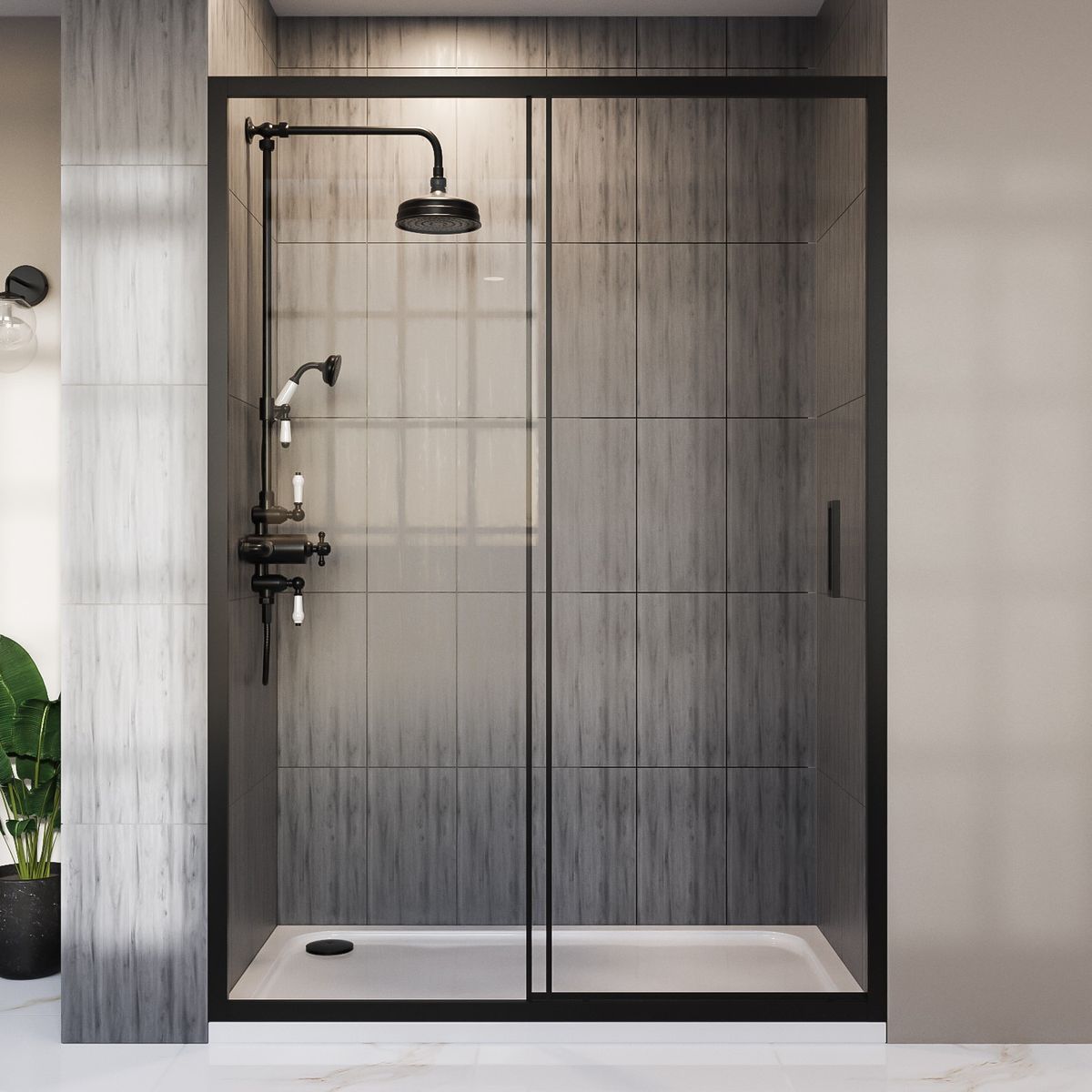 Mamparas de baño en vidrio templado